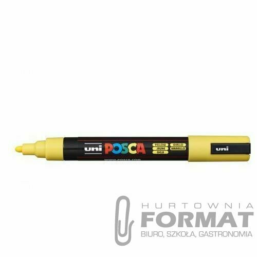 Marker plakatowy PC-5M żółty 1