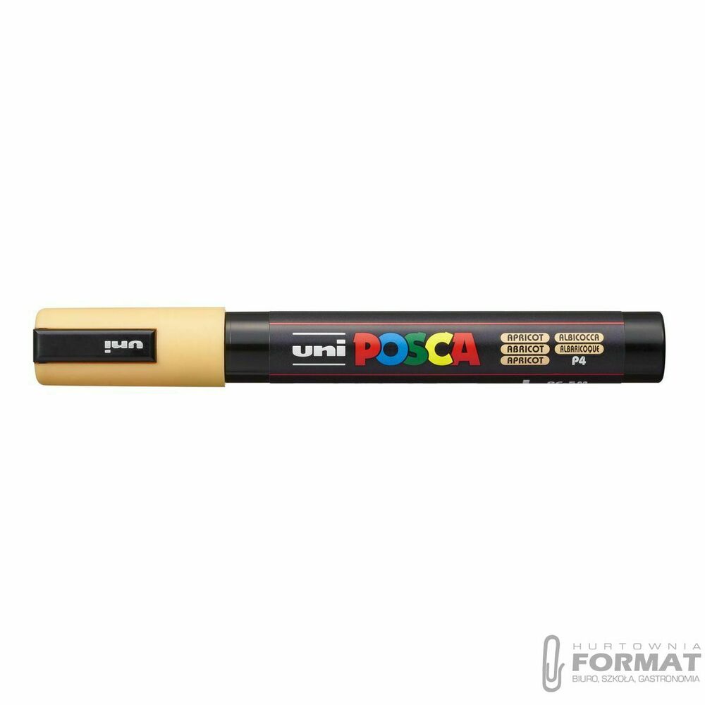 Marker plakatowy UNI POSCA PC-5M morelowy 1