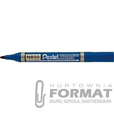 MARKER PERM. PENTEL N850 NIEBIESKI K.OKRĄGŁA 1
