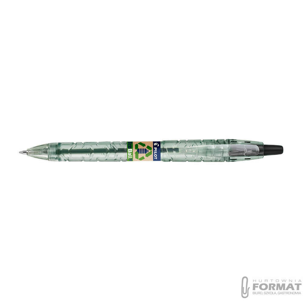 PILOT DŁUGOPIS OLEJOWY B2P ECOBALL BEGREEN CZARNY 1.0MM 1