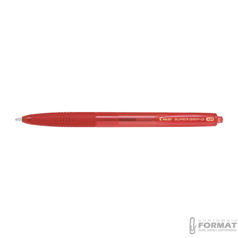 PILOT DŁUGOPIS SUPER GRIP G AUTOMATYCZNY XB CZERWONY 1