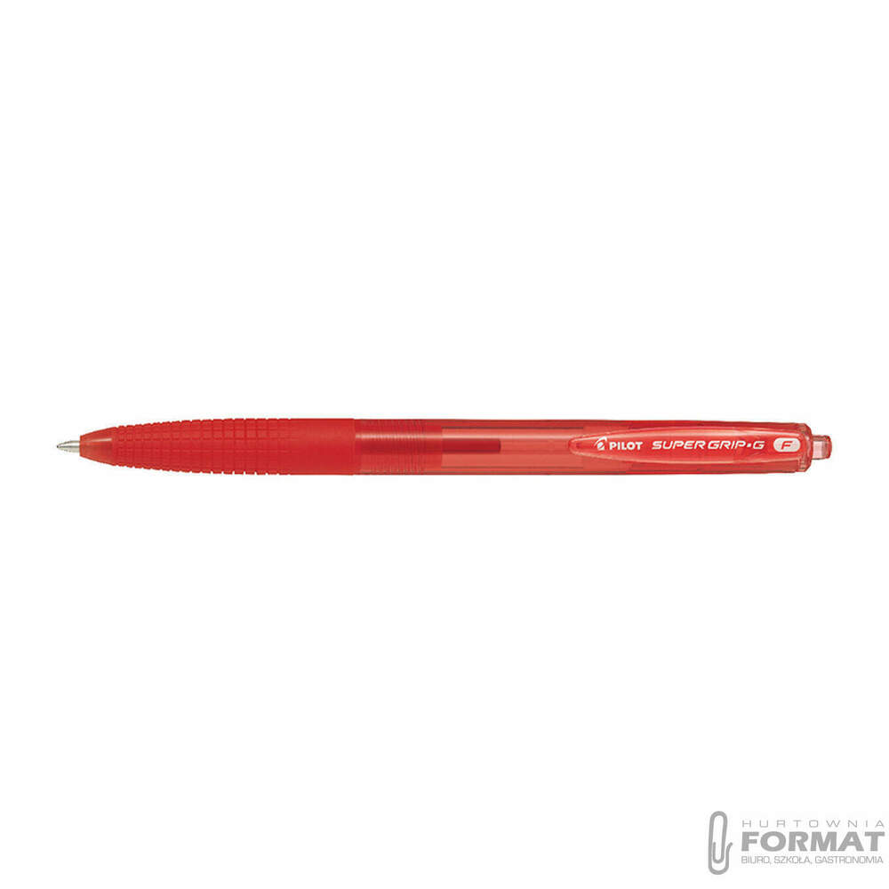PILOT DŁUGOPIS SUPER GRIP G AUTOMATYCZNY CZERWONY 1