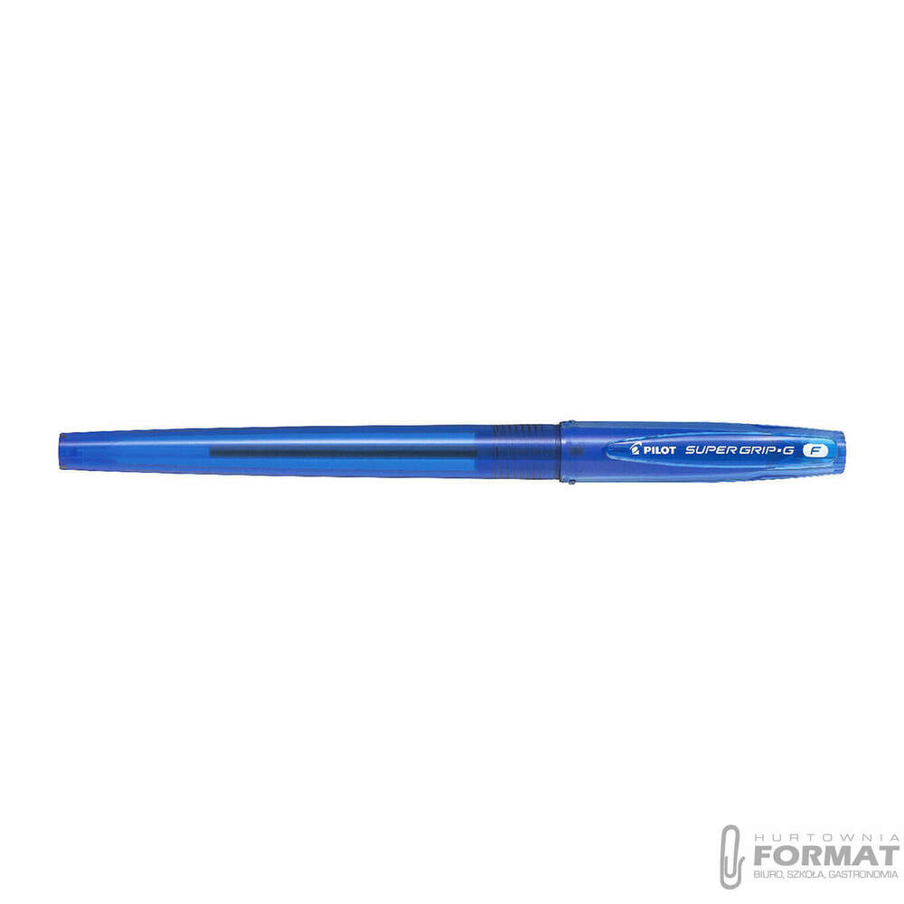PILOT DŁUGOPIS SUPER GRIP G ZE SKUWKĄ NIEBIESKI 1