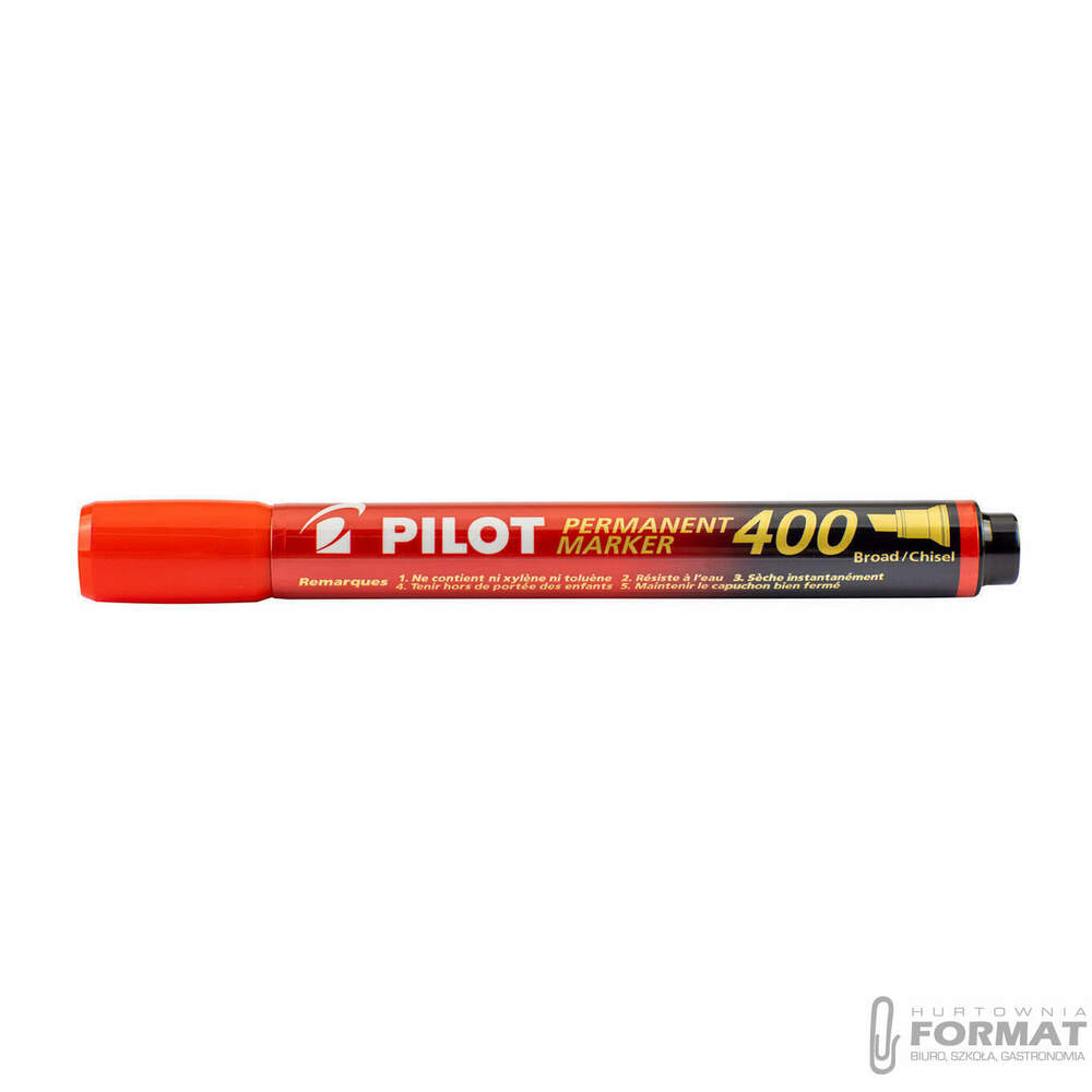 PILOT MARKER PERMANENTNY SCA-400 CZERWONY 1