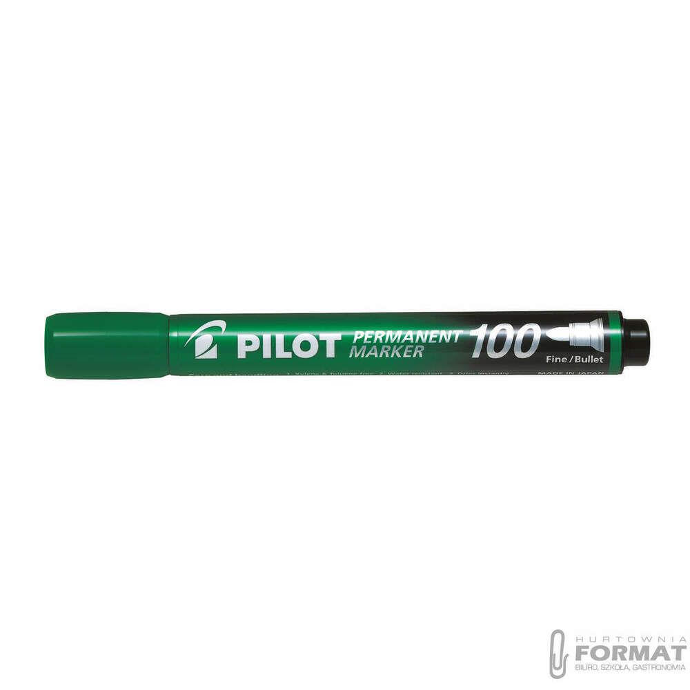 PILOT MARKER PERMANENTNY SCA-100 ZIELONY 1