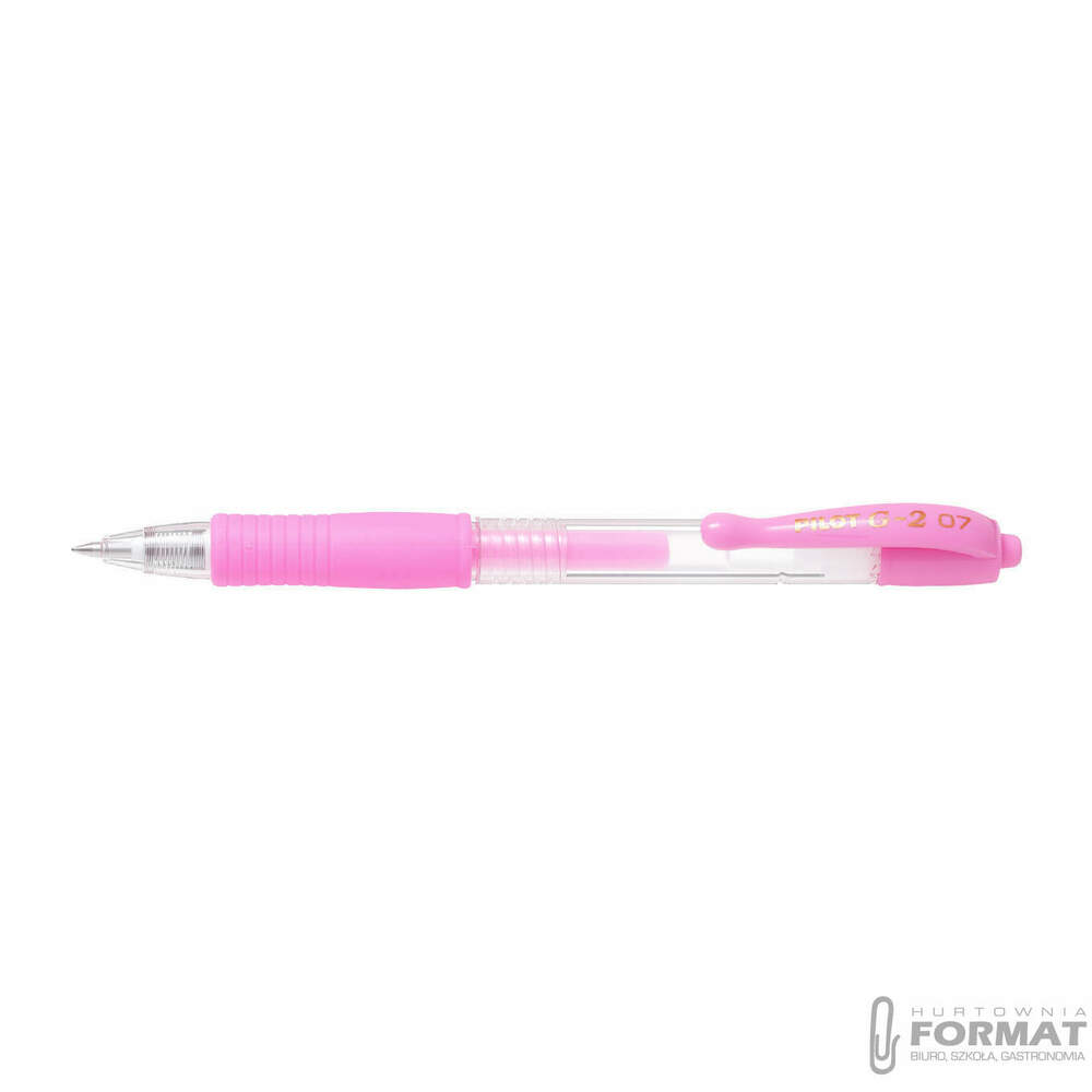 PILOT DŁUGOPIS G2 M PASTELOWY RÓŻOWY 1