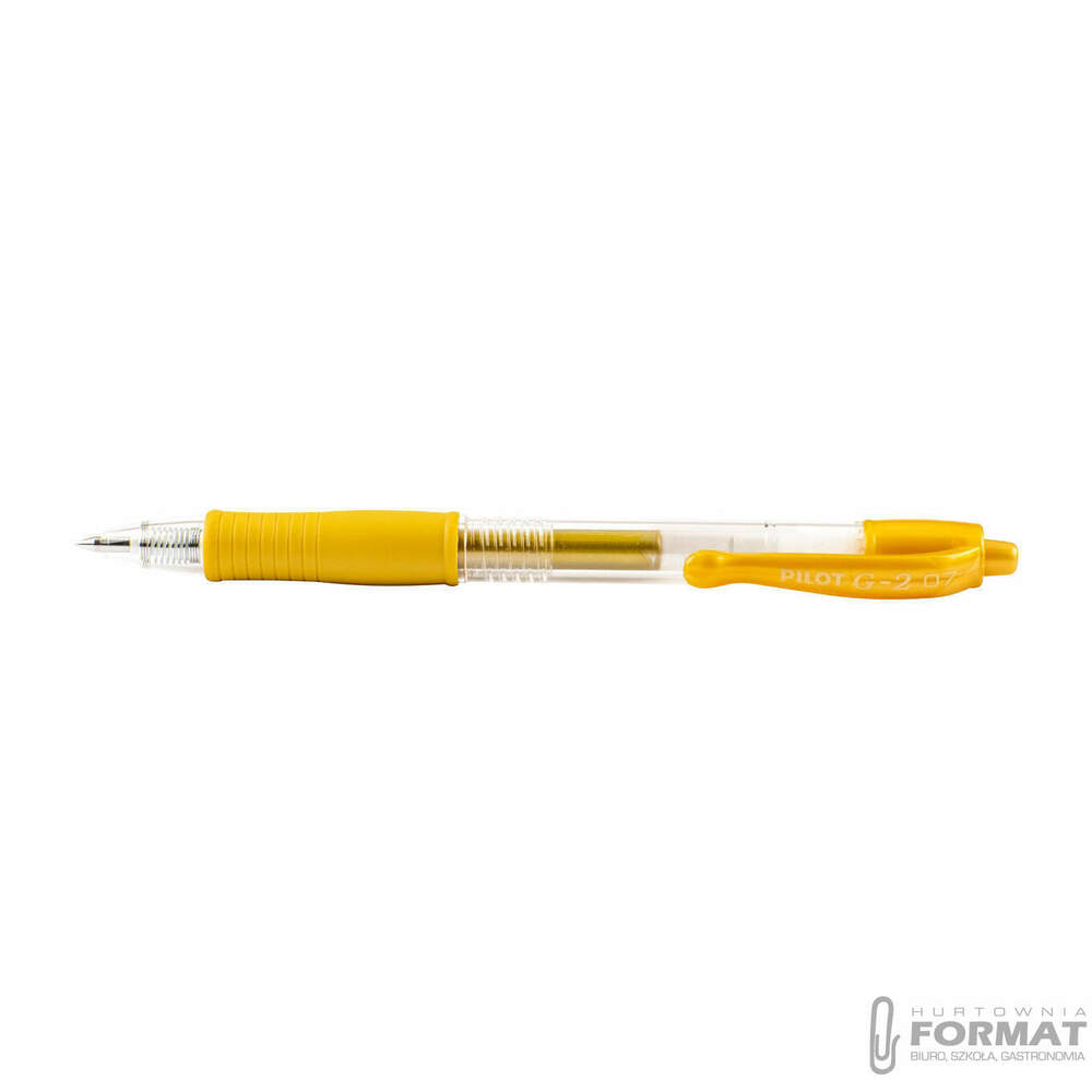PILOT DŁUGOPIS G2 METALLIC M ZŁOTY 1