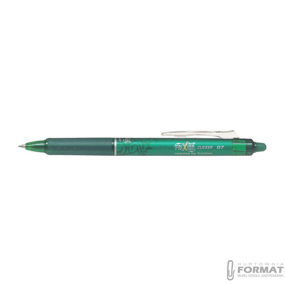 PILOT PIÓRO KULKOWE CLICKER FRIXION ZIELONY 1