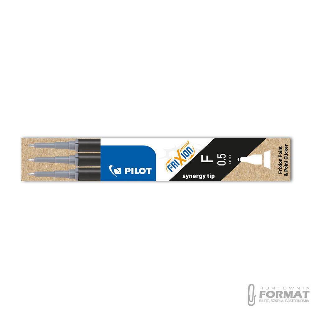 PILOT WKŁAD FRIXION POINT CZARNY X3 1