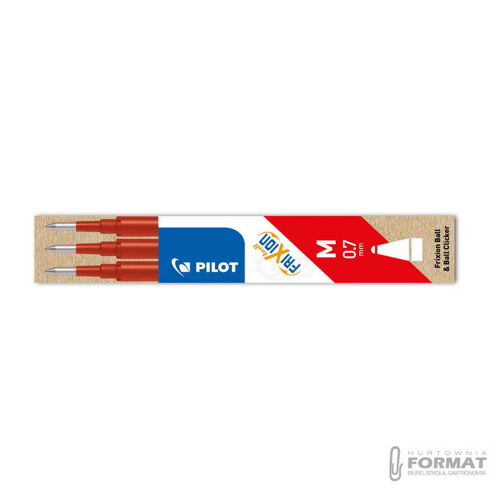 PILOT WKŁAD FRIXION CZERWONY X3 1