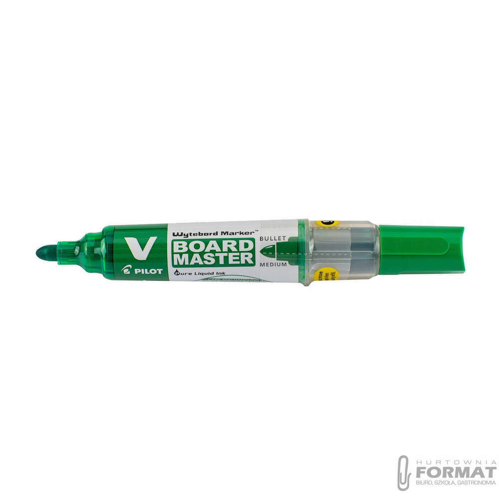 PILOT MARKER SUCHOŚCIERALNY V-BOARD MASTER MEDIUM ZIELONY 1