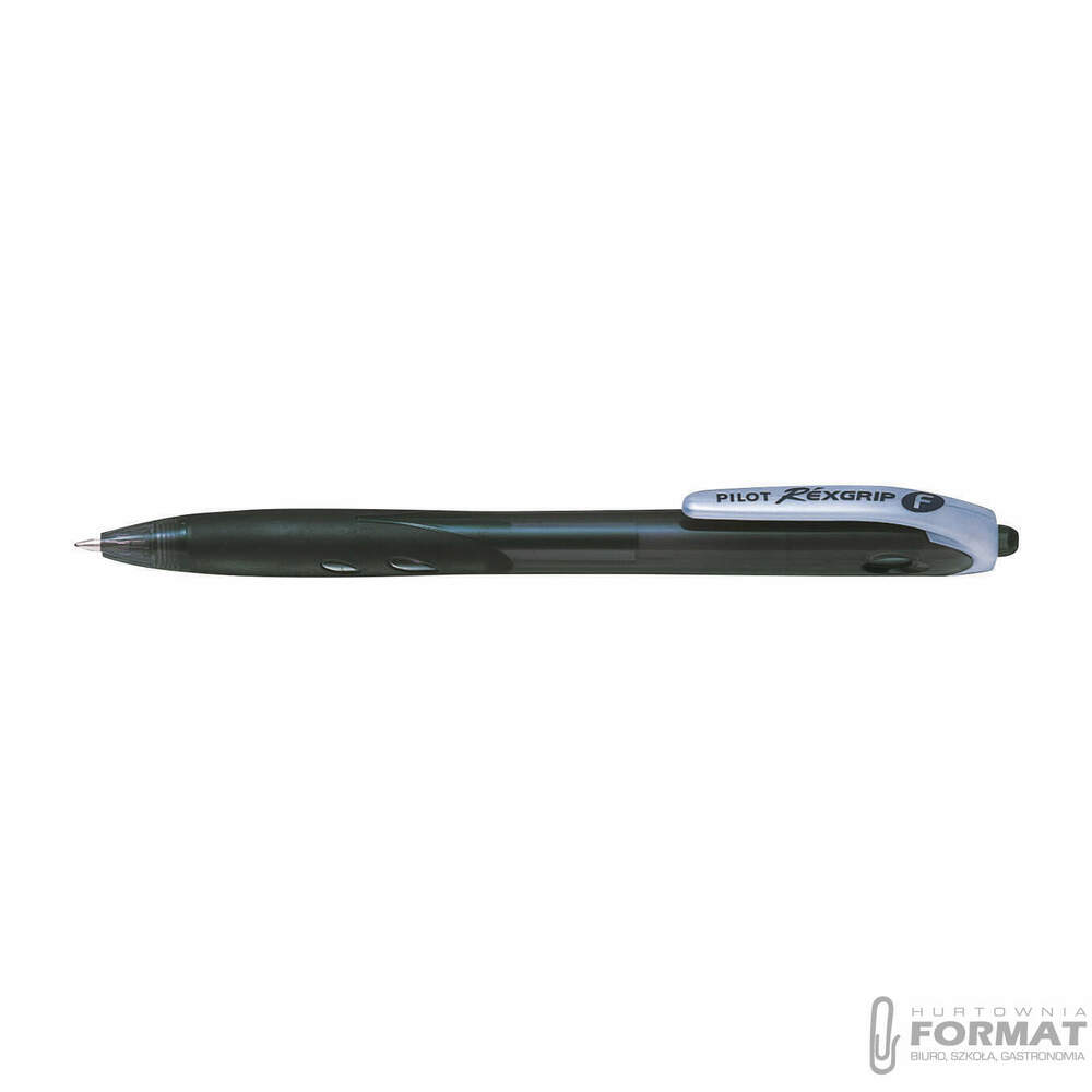 PILOT DŁUGOPIS REXGRIP CZARNY 1