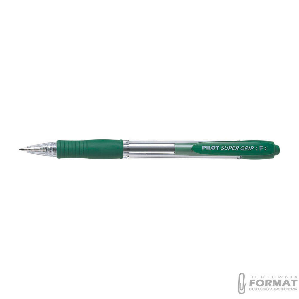 PILOT DŁUGOPIS SUPER GRIP ZIELONY 1