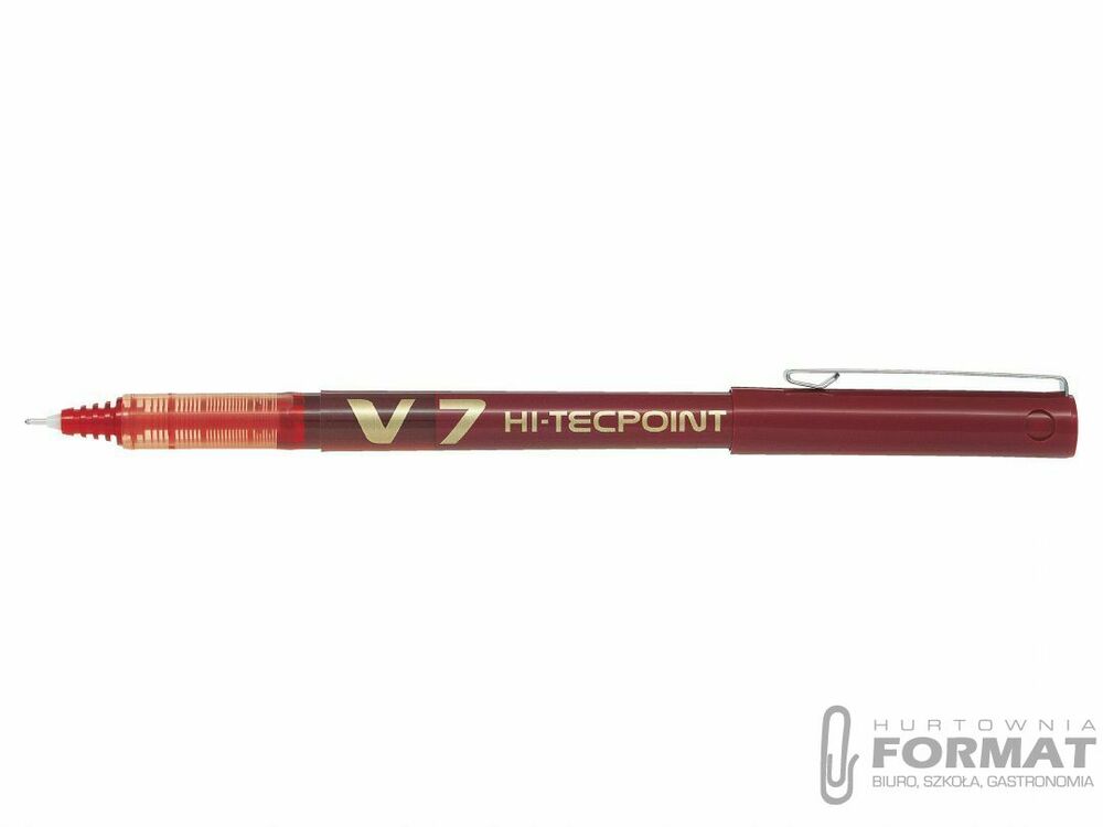 Cienkopis Pilot V7 Hi-Tecpoint 0,7 czerwony 1