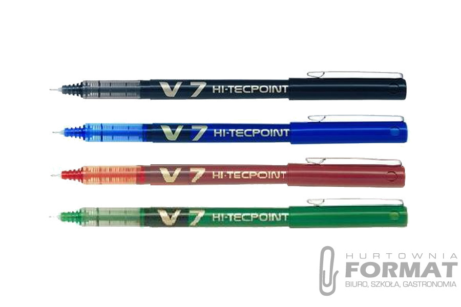 PILOT CIENKOPIS BX-V7 HI-TEC CZARNY 1