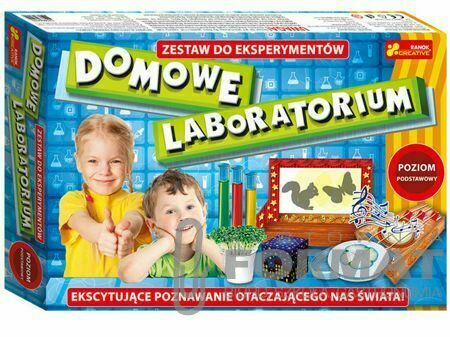 Zestaw kreatywny Ranok Creative poziom podstawowy domowe labolatorium (131449) 1