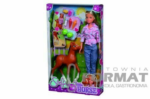 Lalka Simba Steffi z konikiem [mm:] 290 1