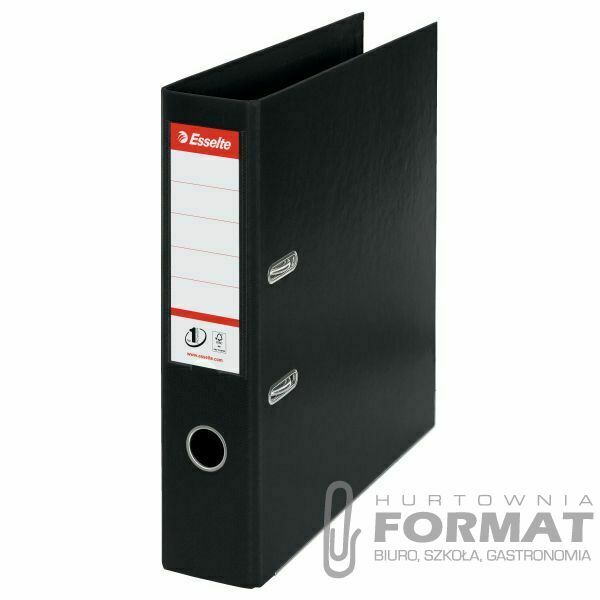 Segregator dźwigniowy Esselte No.1 Power A4 75mm czarny (811370) 1