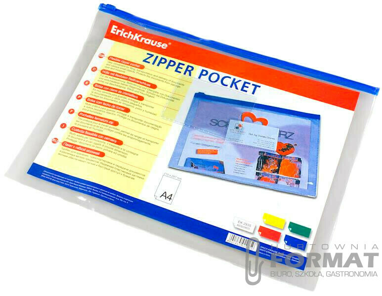 FOLDER A5 ZIP MIX KOLOR 1