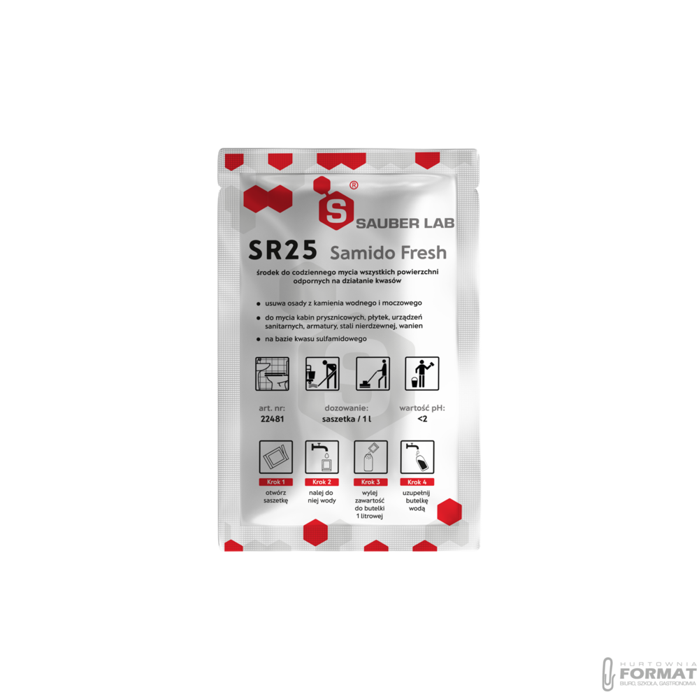 SAUBER SR25 SAMIDO ODKAMIENIACZ 40ML 1