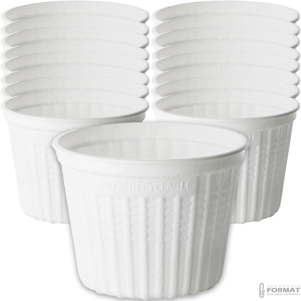 25 x Miska XPP biała 500 ml A25 1