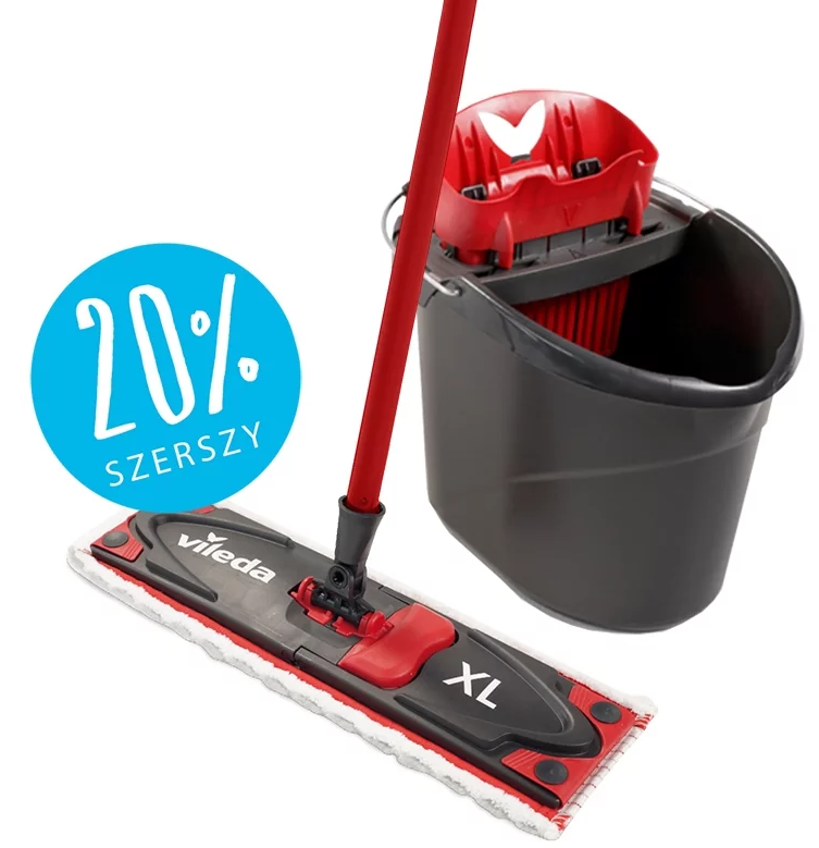 ZESTAW Vileda Ultramax Box XL Mop + Wiadro + Wycis 1