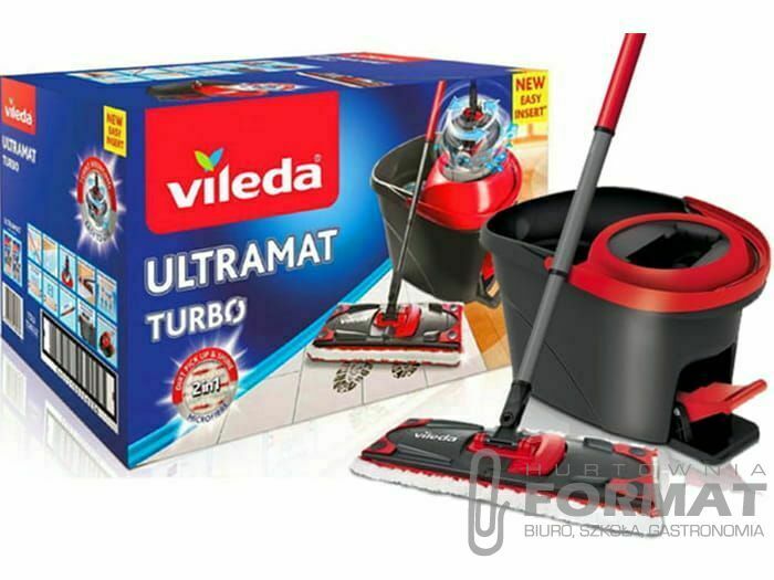 VILEDA MOP OBROTOWY PŁASKI Ultramat Turbo 1