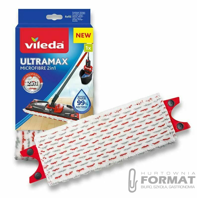 VILEDA ULTRAMAX WKŁAD DO MOPA PŁASKI 1