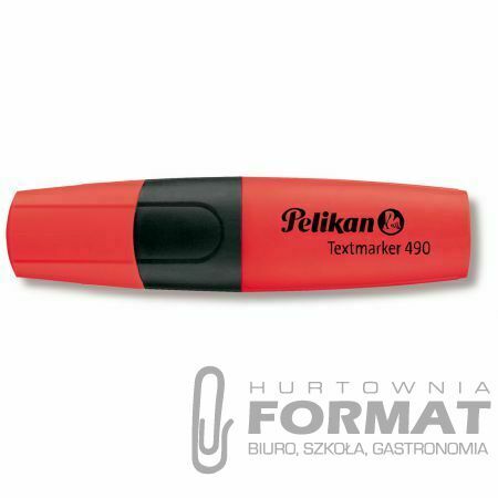 ZAKREŚLACZ PELIKAN CZERWONY 1