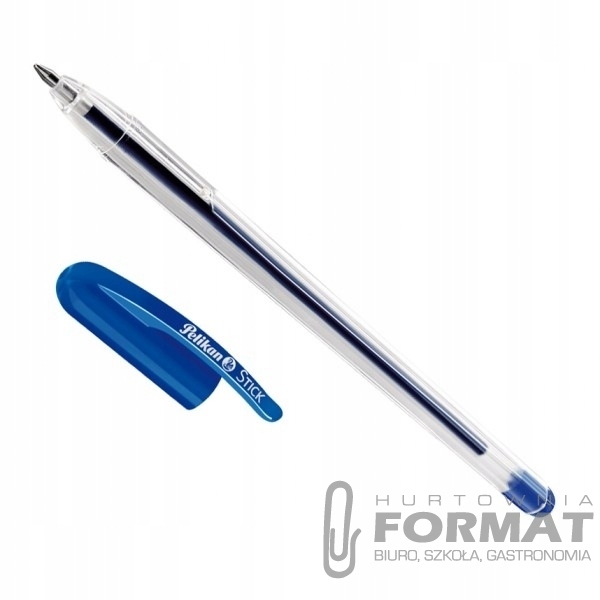 PELIKAN DŁUGOPIS STICK SUPER SOFT niebieski 1