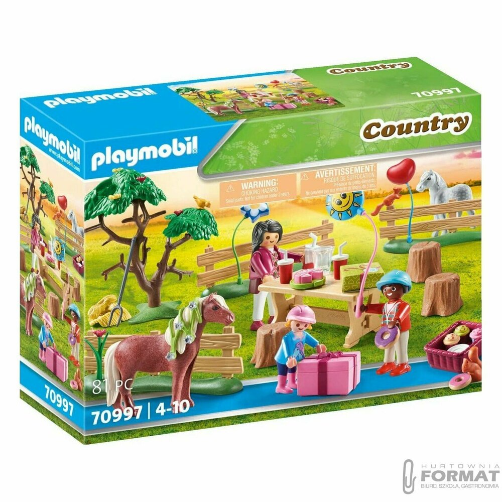 Playmobil - Urodziny w stadninie kucyków 70997 1
