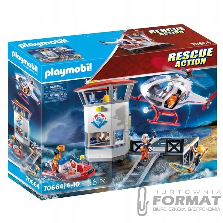 PLAYMOBIL 70664 MEGA SET OCHRONA WYBRZEŻA 1