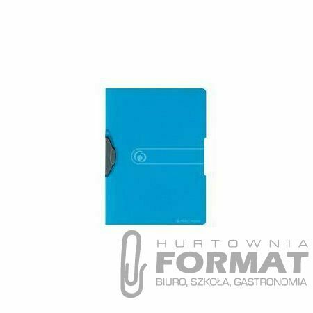 SKOROSZYT EASY ORGA TO GO A4 NIEBIESKI TRANSPARENT 1