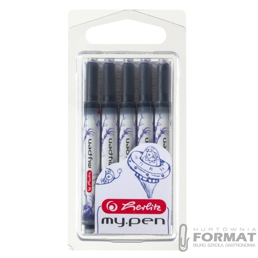 NABOJE MY PEN NIEBIESKIE A5 1