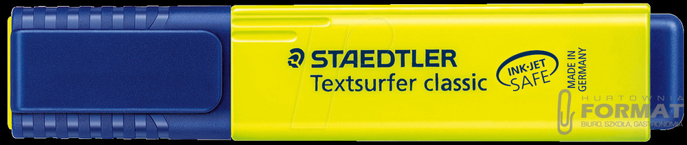 Zakreślacz STAEDTLER - żółty 1