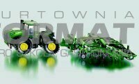 SIKU DISPLAY 1856 TRAKTOR JOHN DEERE 1