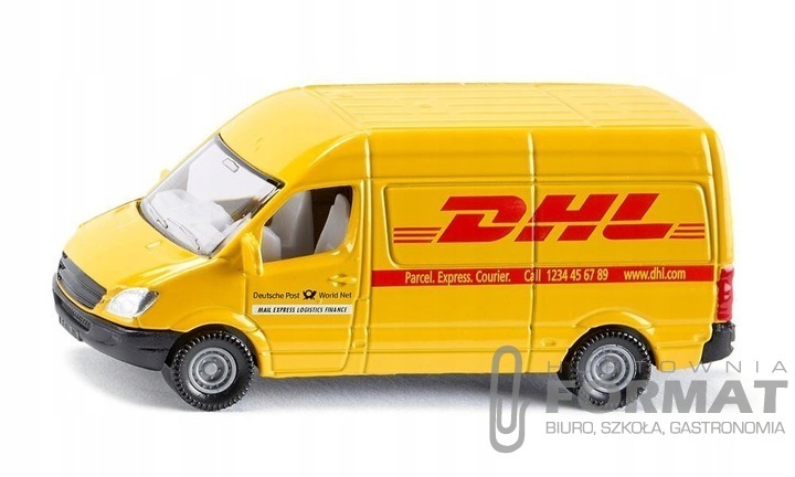 SIKU SERIA BŁĘKITNA 1085 BUS DHL POCZTOWY 1