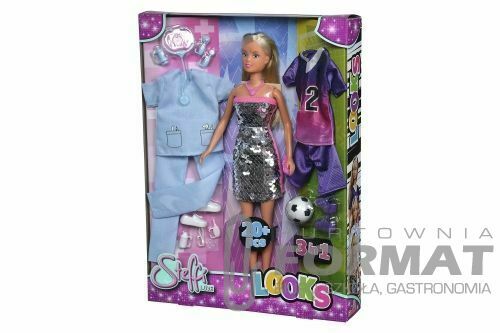 Lalka Simba Steffi + 3 stroje [mm:] 290 1