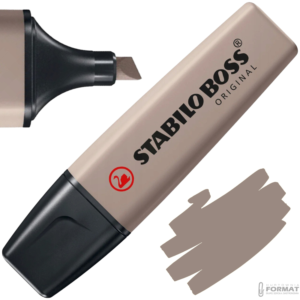 Zakreślacz Stabilo Boss Original NATURECOLORS 70/163 SZARY CIEPŁY 1