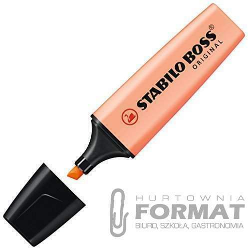 Zakreślacz   STABILO pastelowy pomarańczowy 70/126 1