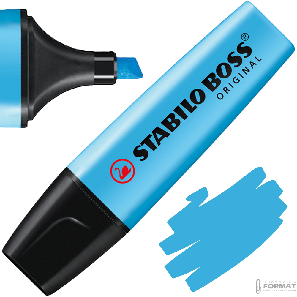 Zakreślacz Stabilo Boss Original 70/31 NIEBIESKI Do Szkoły Biura 1