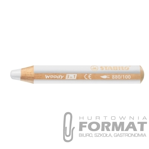 KREDKA STABILO WOODY BIAŁA 880/100 1