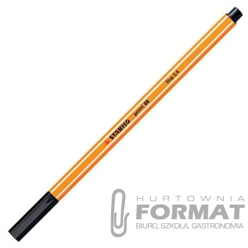 CIENKOPIS STABILO CZARNY 88/46 1
