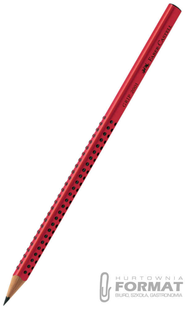 Ołówek trójkątny B Grip 2001 Faber-Castell czerw. 1