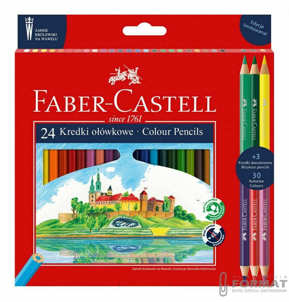 Kredki ołówkowe 24k Faber-Castell limited 1