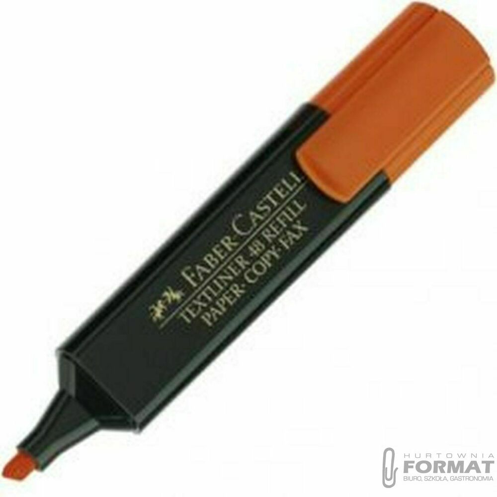 Zakreślacz 48 Faber-Castell pomarańczowy 1