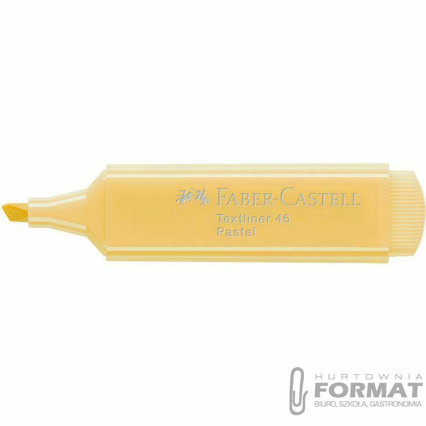 Zakreślacz Faber-Castell żółty pastelowy 1