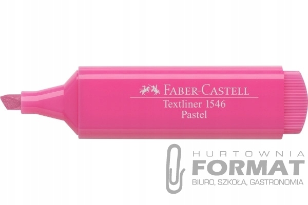 Zakreślacz Faber-Castel pastelowy różowy 1