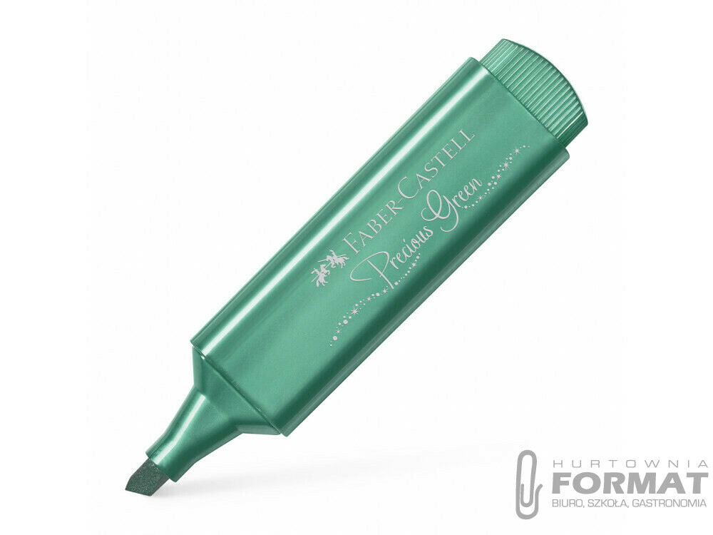 Zakreślacz Faber-Castell metaliczny Zielony 1