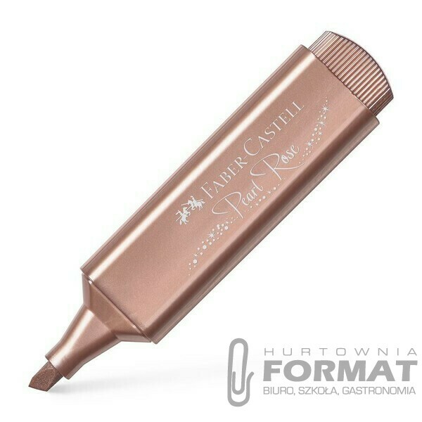 Zakreślacz Faber-Castell metaliczny Różowy 1